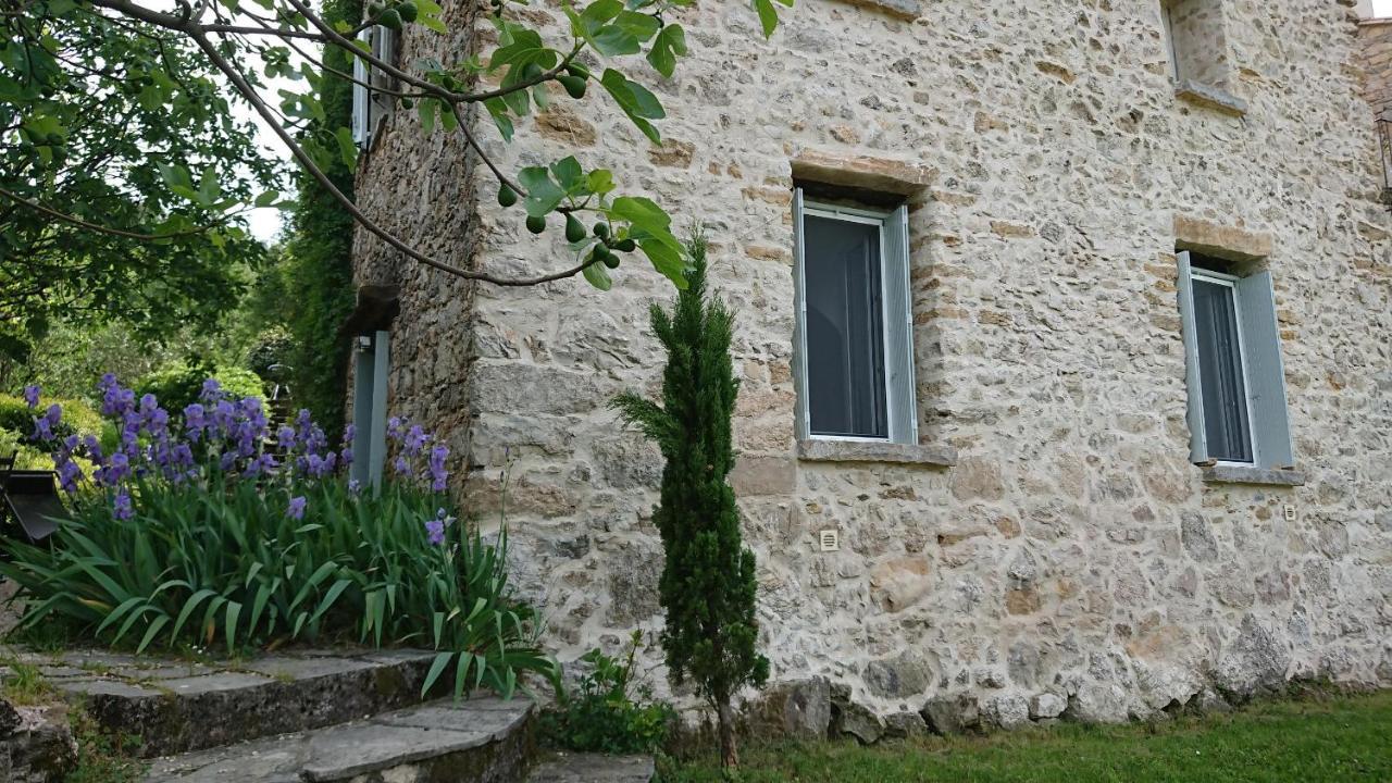 Gite En Cevennes Du Sud, Bergerie Restauree Au Rez De Jardin D'Une Bastide Avec Piscine, Vue Exceptionnelle, Authenticite Et Confort Saint-Laurent-le-Minier エクステリア 写真