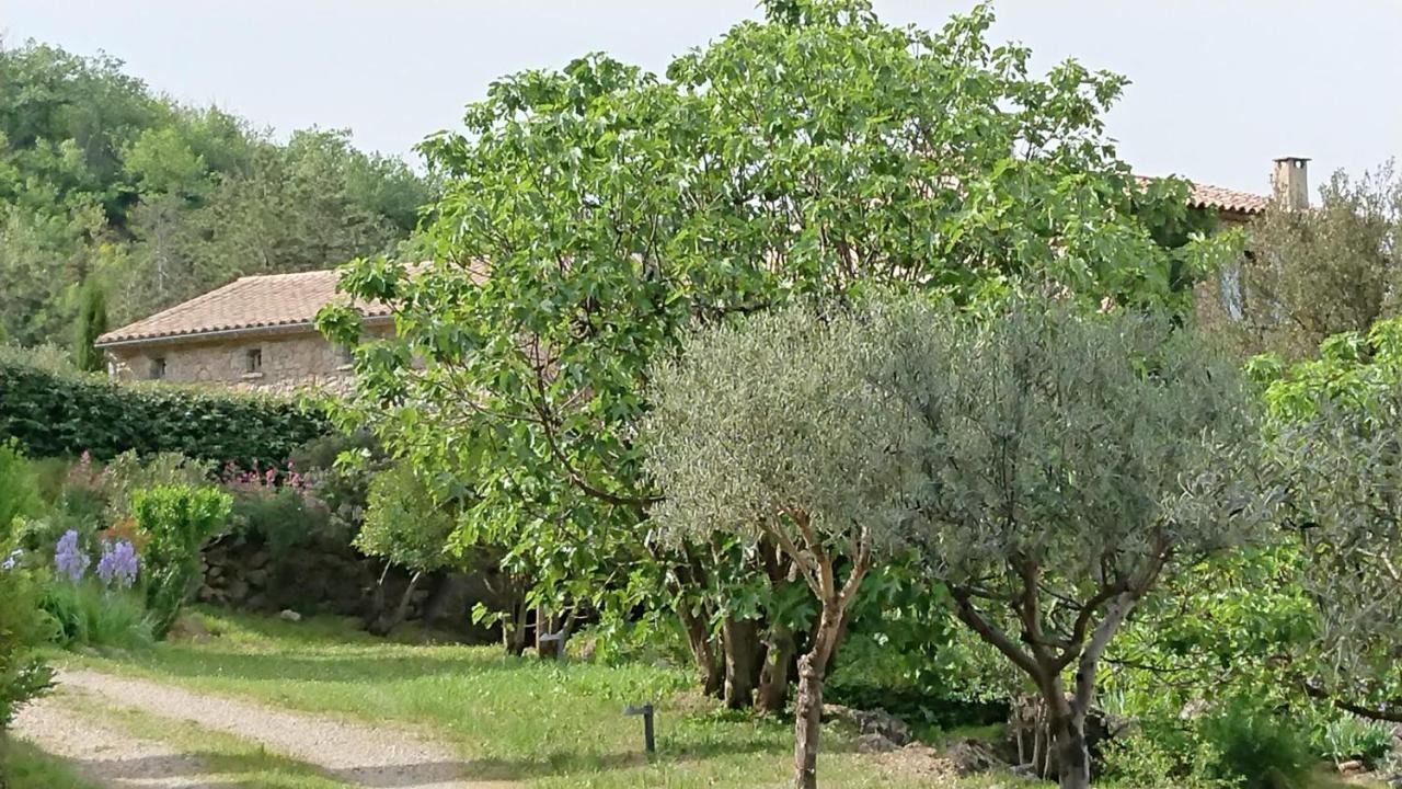 Gite En Cevennes Du Sud, Bergerie Restauree Au Rez De Jardin D'Une Bastide Avec Piscine, Vue Exceptionnelle, Authenticite Et Confort Saint-Laurent-le-Minier エクステリア 写真