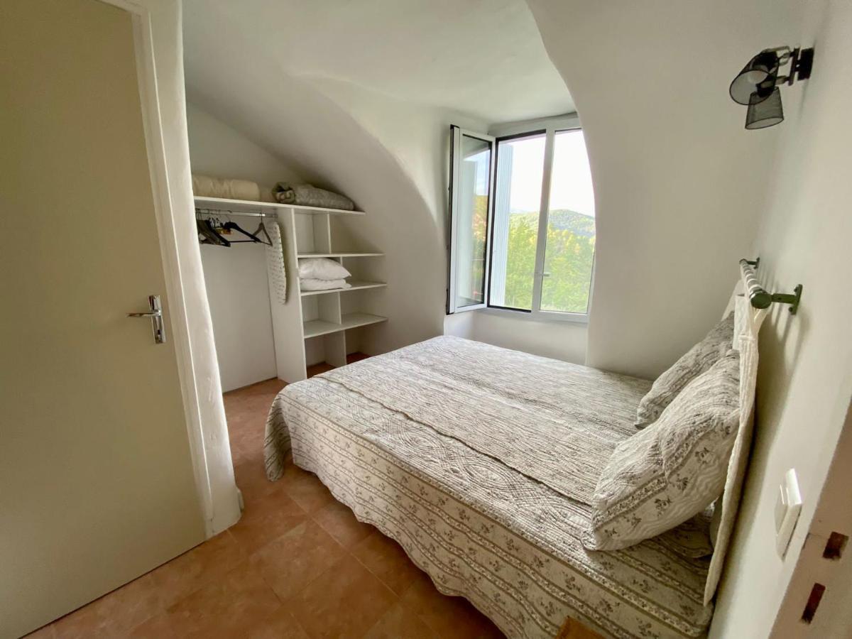 Gite En Cevennes Du Sud, Bergerie Restauree Au Rez De Jardin D'Une Bastide Avec Piscine, Vue Exceptionnelle, Authenticite Et Confort Saint-Laurent-le-Minier エクステリア 写真