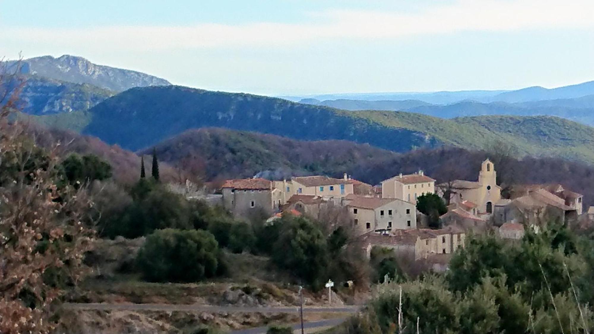 Gite En Cevennes Du Sud, Bergerie Restauree Au Rez De Jardin D'Une Bastide Avec Piscine, Vue Exceptionnelle, Authenticite Et Confort Saint-Laurent-le-Minier エクステリア 写真